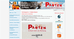 Desktop Screenshot of panten.de